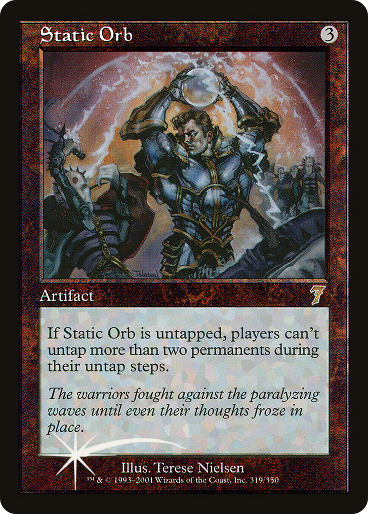 Static Orb (7ED-319★) - Seventh Edition Foil - Premium MTG Single from Wizards of the Coast - Just $35.71! Shop now at Game Crave Tournament Store