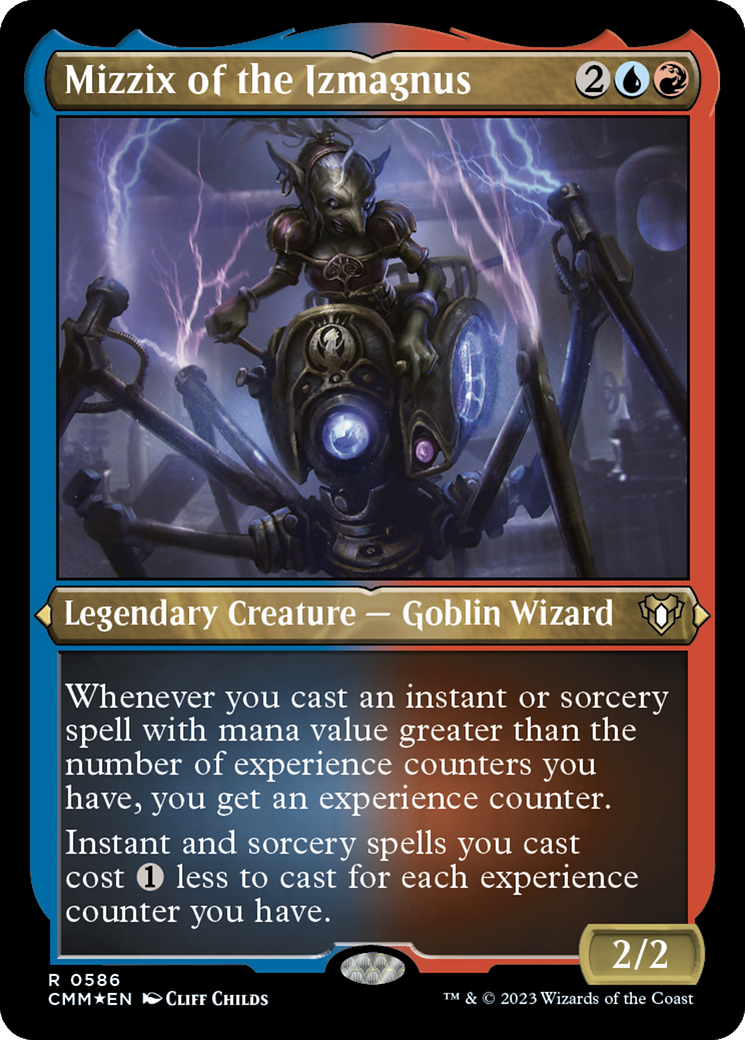 Mizzix of the Izmagnus (CMM-586) - Commander Masters Etched Foil - Premium MTG Single from Wizards of the Coast - Just $0.44! Shop now at Game Crave Tournament Store
