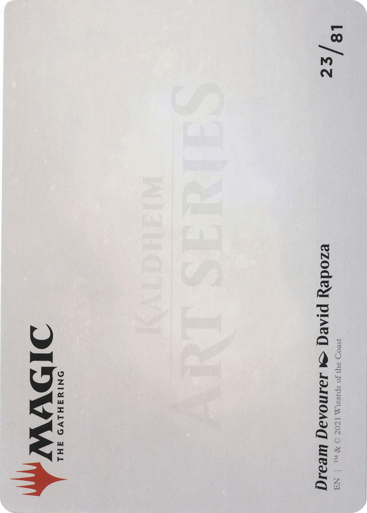 Dream Devourer // Dream Devourer (AKHM-023) - Kaldheim Art Series (Borderless) - Premium MTG Single from Wizards of the Coast - Just $0! Shop now at Game Crave Tournament Store