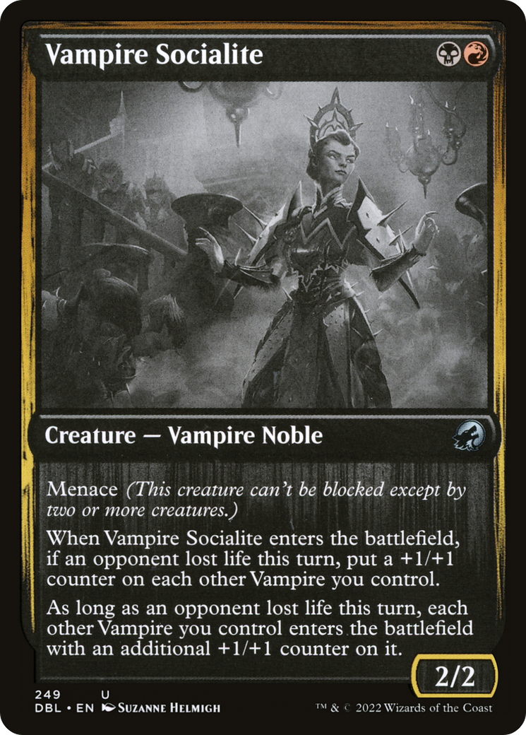 Vampire Socialite (DBL-249) - Innistrad: Double Feature - Premium MTG Single from Wizards of the Coast - Just $0.31! Shop now at Game Crave Tournament Store
