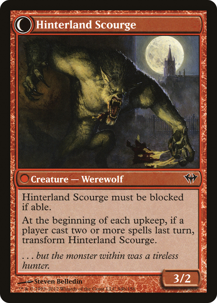 Hinterland Hermit // Hinterland Scourge (DKA-094) - Dark Ascension: (Double Faced Transform) Foil - Premium MTG Single from Wizards of the Coast - Just $0.08! Shop now at Game Crave Tournament Store