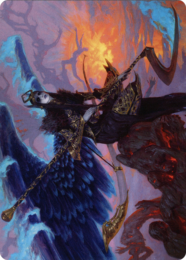 Eradicator Valkyrie // Eradicator Valkyrie (AKHM-025) - Kaldheim Art Series (Borderless) - Premium MTG Single from Wizards of the Coast - Just $0! Shop now at Game Crave Tournament Store