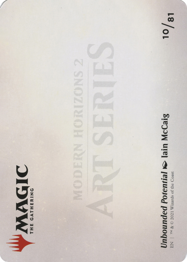 Unbounded Potential // Unbounded Potential (AMH2-010) - Modern Horizons 2 Art Series (Borderless) - Premium MTG Single from Wizards of the Coast - Just $0! Shop now at Game Crave Tournament Store