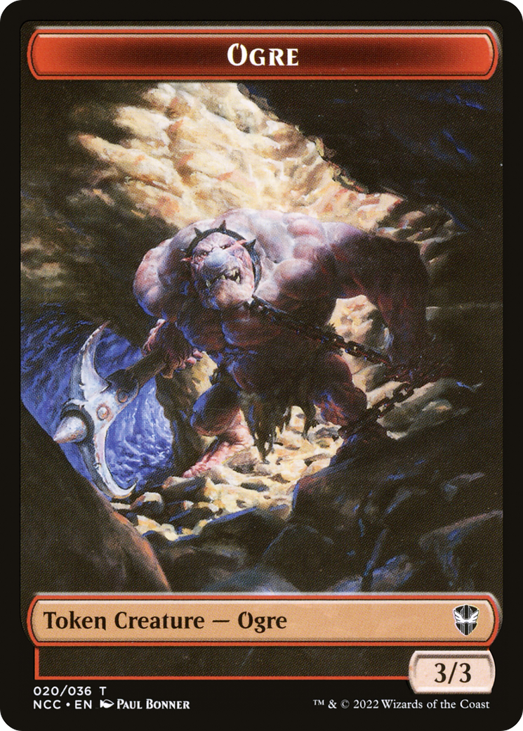 Ogre (TNCC-020) - New Capenna Commander Tokens Foil - Premium MTG Single from Wizards of the Coast - Just $0! Shop now at Game Crave Tournament Store