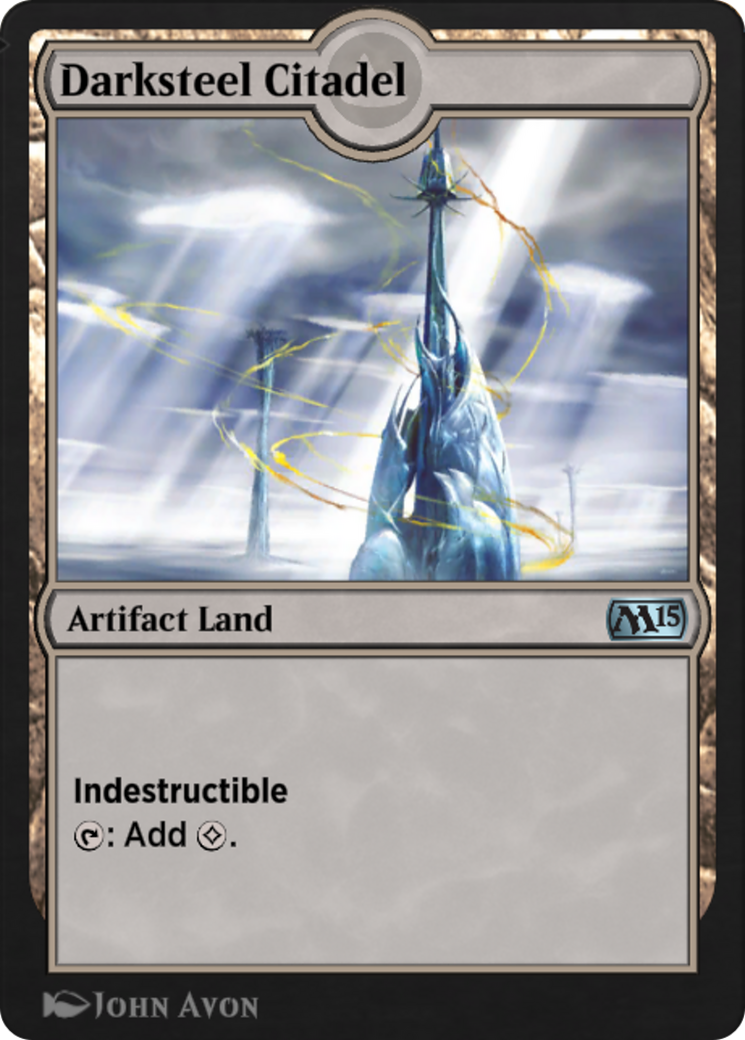 Darksteel Citadel (EA1-020) - Explorer Anthology 1 - Premium MTG Single from Wizards of the Coast - Just $0! Shop now at Game Crave Tournament Store