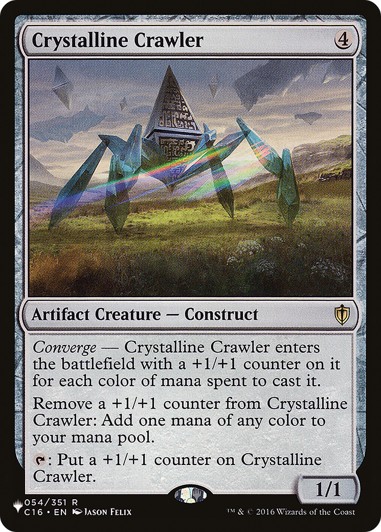 Crystalline Crawler (PLIST-1233) - The List - Premium MTG Single from Wizards of the Coast - Just $1.74! Shop now at Game Crave Tournament Store