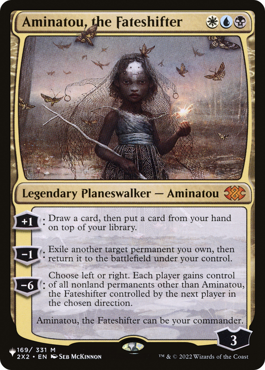 Aminatou, the Fateshifter (PLIST-1221) - The List - Premium MTG Single from Wizards of the Coast - Just $0.59! Shop now at Game Crave Tournament Store