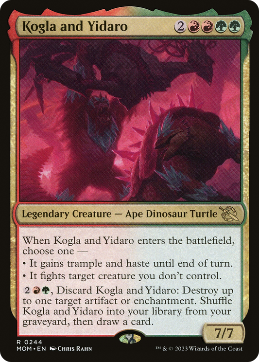 Kogla and Yidaro (MOM-244) - March of the Machine - Premium MTG Single from Wizards of the Coast - Just $0.27! Shop now at Game Crave Tournament Store