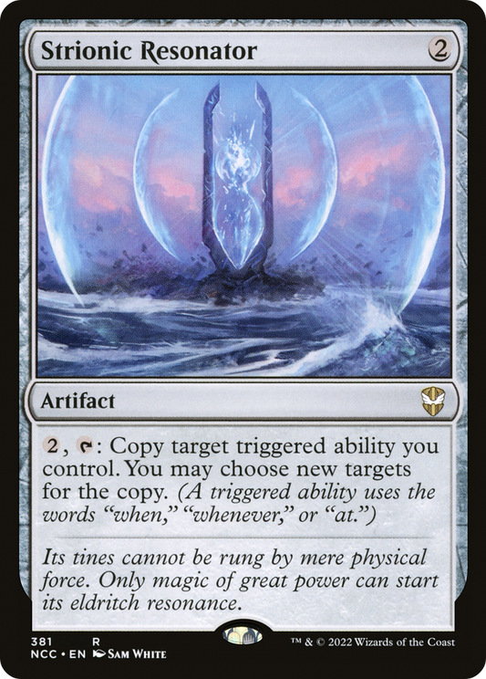 Strionic Resonator (NCC-381) - New Capenna Commander - Premium MTG Single from Wizards of the Coast - Just $1.24! Shop now at Game Crave Tournament Store