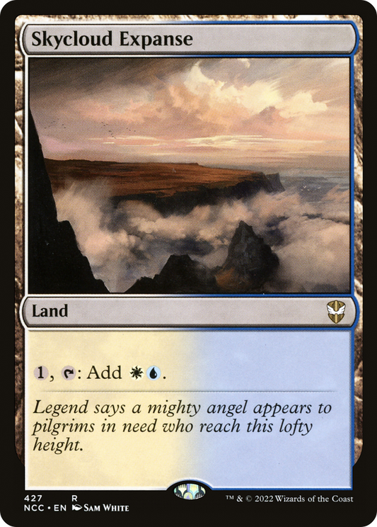 Skycloud Expanse (NCC-427) - New Capenna Commander - Premium MTG Single from Wizards of the Coast - Just $0.08! Shop now at Game Crave Tournament Store