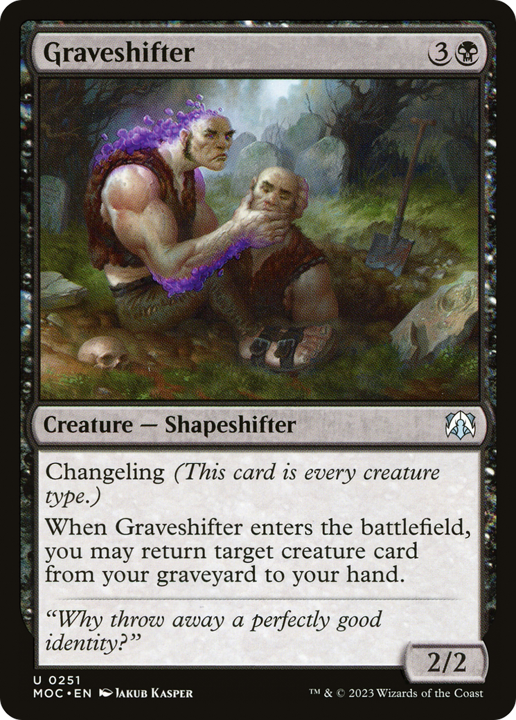 Graveshifter (MOC-251) - March of the Machine Commander - Premium MTG Single from Wizards of the Coast - Just $0.08! Shop now at Game Crave Tournament Store
