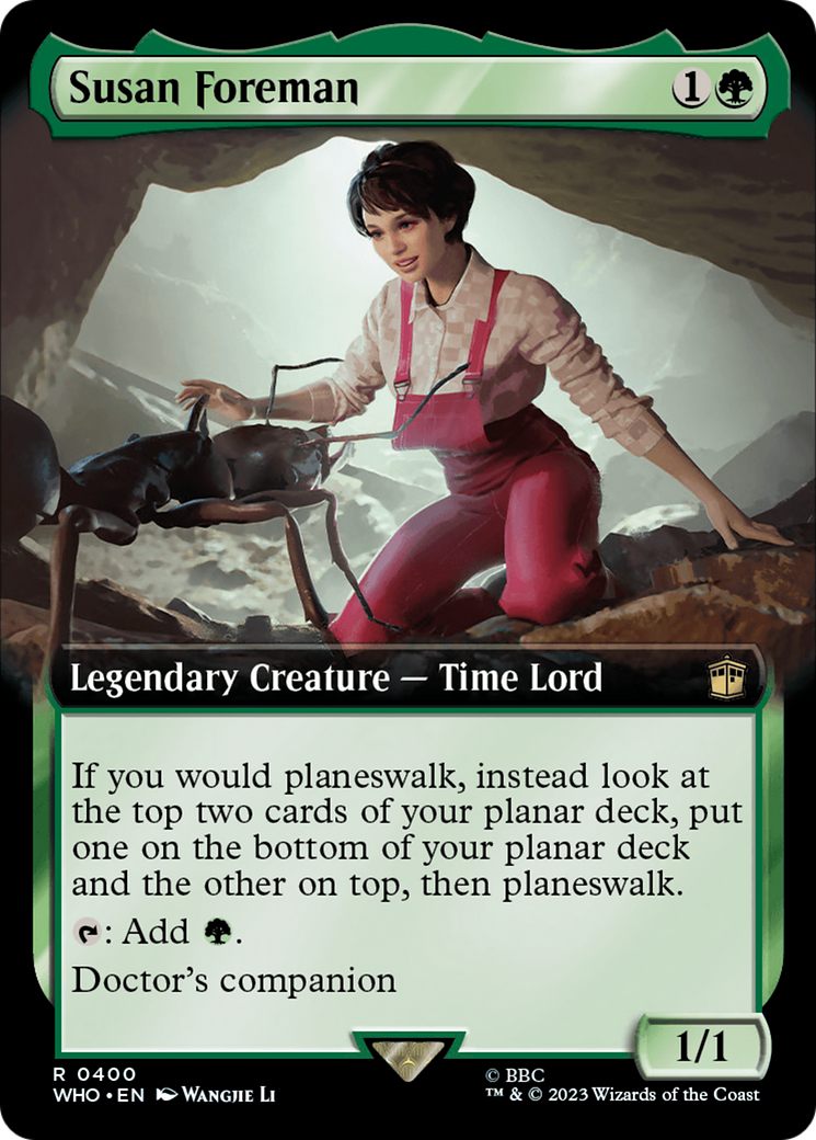 Susan Foreman (WHO-400) - Doctor Who: (Extended Art) - Premium MTG Single from Wizards of the Coast - Just $0.08! Shop now at Game Crave Tournament Store