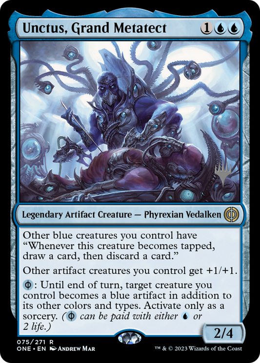 Unctus, Grand Metatect (PONE-75P) - Phyrexia: All Will Be One Promos - Premium MTG Single from Wizards of the Coast - Just $0.08! Shop now at Game Crave Tournament Store