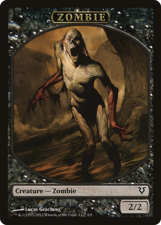 Zombie (TAVR-006) - Avacyn Restored Tokens - Premium MTG Single from Wizards of the Coast - Just $0.08! Shop now at Game Crave Tournament Store