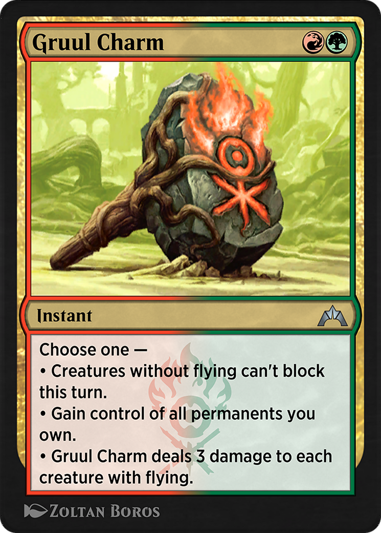 Gruul Charm (EA3-012) - Explorer Anthology 3 - Premium MTG Single from Wizards of the Coast - Just $0! Shop now at Game Crave Tournament Store