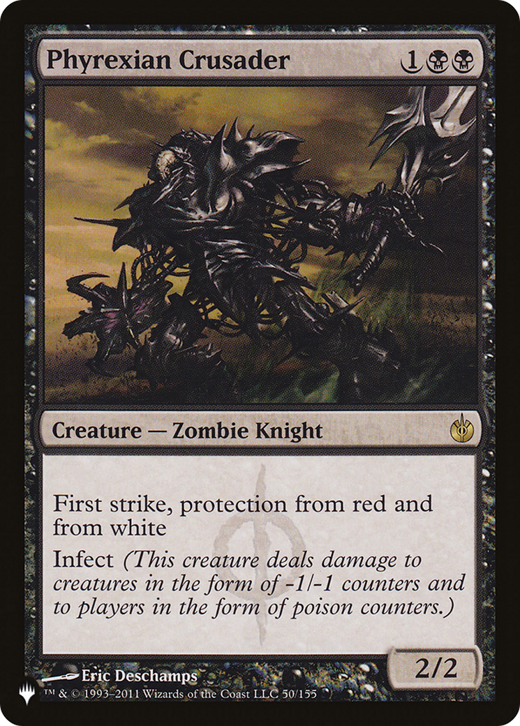 Phyrexian Crusader (PLIST-1042) - The List - Premium MTG Single from Wizards of the Coast - Just $5.16! Shop now at Game Crave Tournament Store