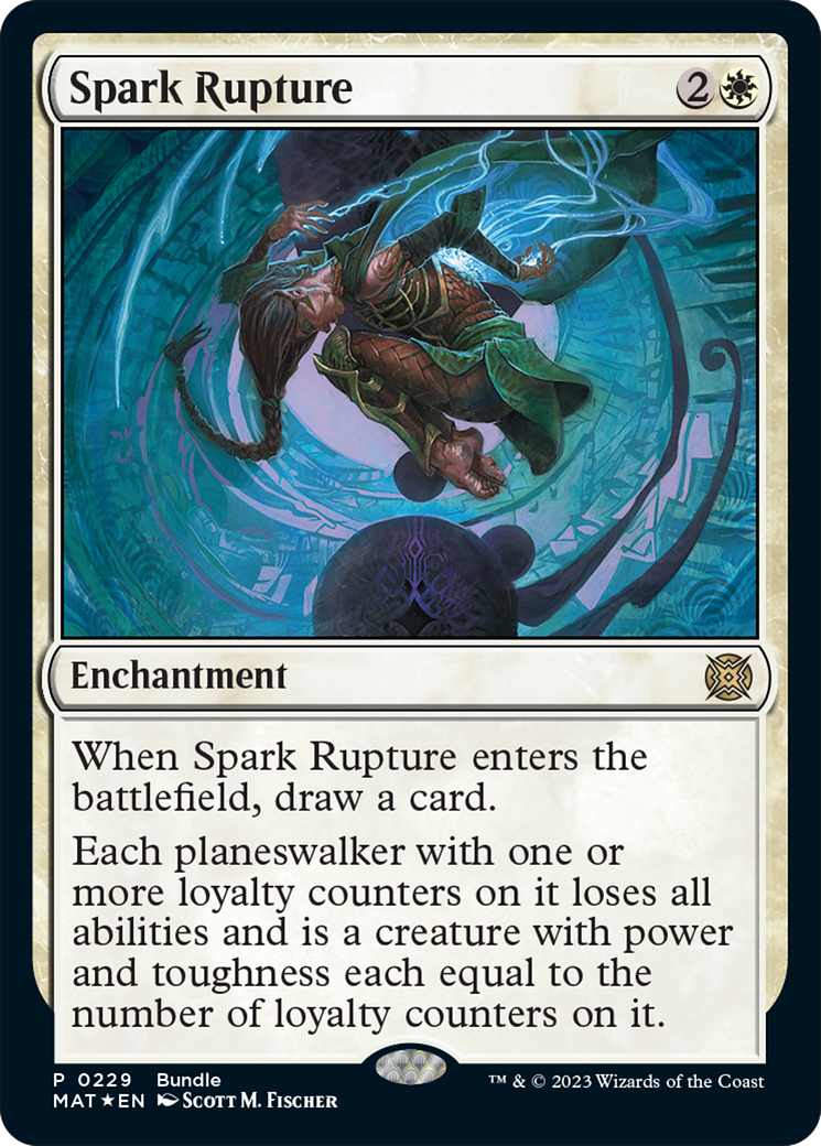 Spark Rupture (MAT-229) - March of the Machine: The Aftermath Foil - Premium MTG Single from Wizards of the Coast - Just $0.08! Shop now at Game Crave Tournament Store