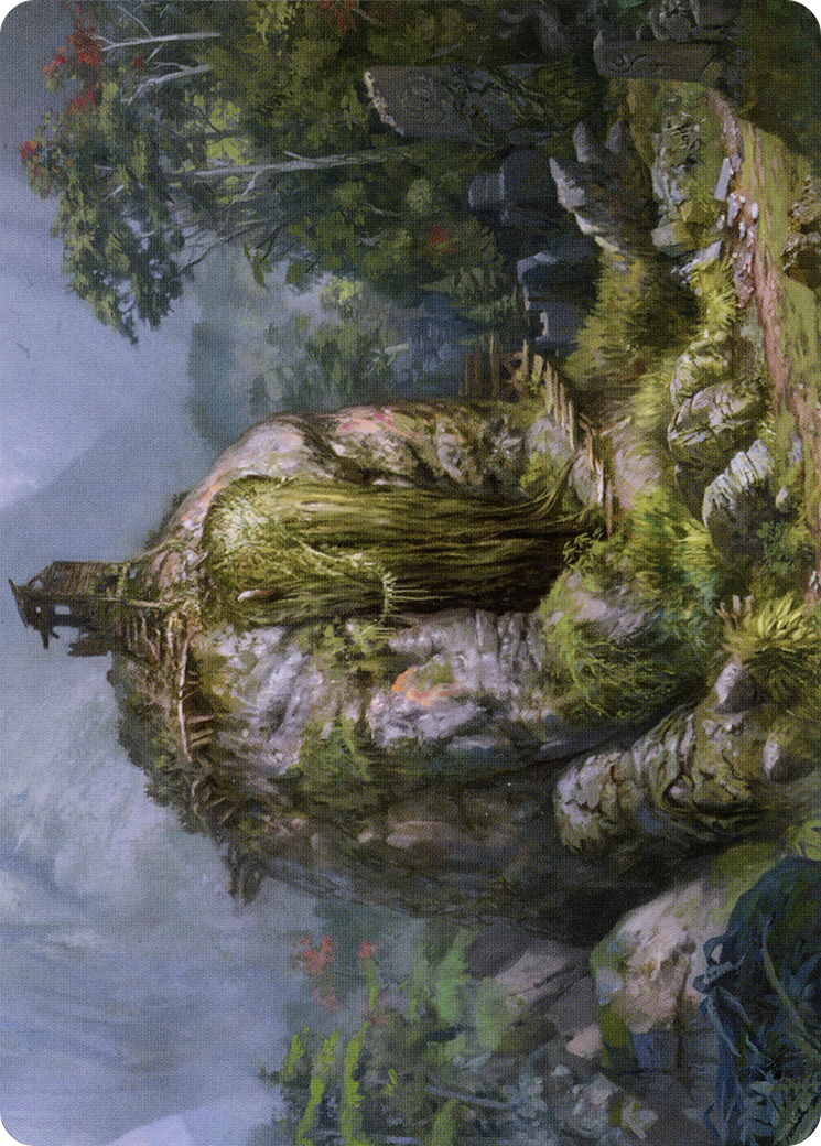 Gnottvold Slumbermound // Gnottvold Slumbermound (AKHM-070) - Kaldheim Art Series (Borderless) Foil - Premium MTG Single from Wizards of the Coast - Just $0! Shop now at Game Crave Tournament Store