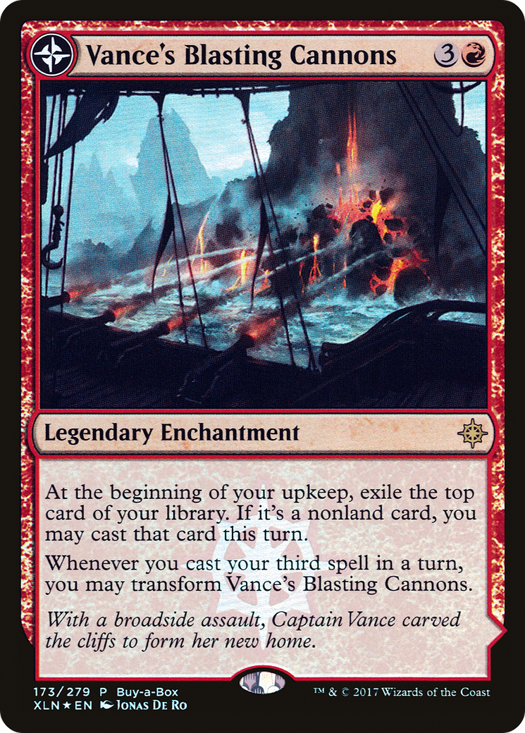 Vance's Blasting Cannons // Spitfire Bastion (PXTC-173) - XLN Treasure Chest: (compasslanddfc) Foil - Premium MTG Single from Wizards of the Coast - Just $2.45! Shop now at Game Crave Tournament Store