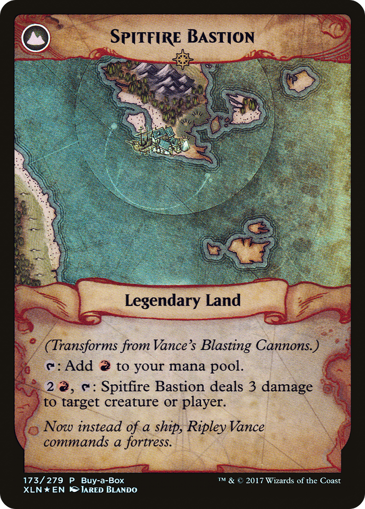 Vance's Blasting Cannons // Spitfire Bastion (PXTC-173) - XLN Treasure Chest: (compasslanddfc) Foil - Premium MTG Single from Wizards of the Coast - Just $2.45! Shop now at Game Crave Tournament Store