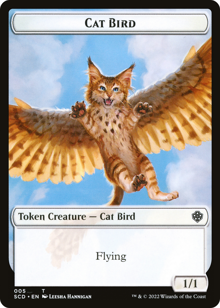 Cat Bird (TSCD-005) - Starter Commander Deck Tokens - Premium MTG Single from Wizards of the Coast - Just $0! Shop now at Game Crave Tournament Store