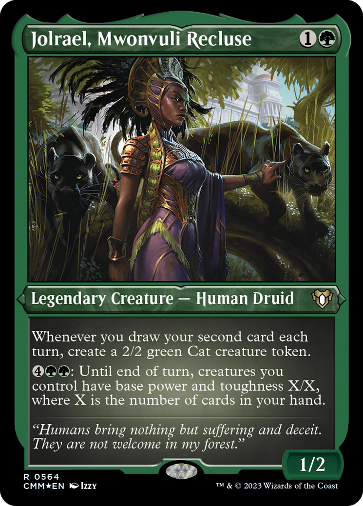 Jolrael, Mwonvuli Recluse (CMM-564) - Commander Masters Etched Foil - Premium MTG Single from Wizards of the Coast - Just $0.12! Shop now at Game Crave Tournament Store
