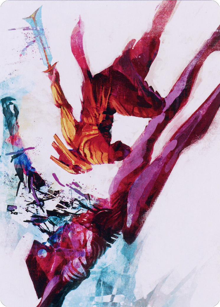 Hexgold Slash // Hexgold Slash (AONE-030) - Phyrexia: All Will Be One Art Series (Borderless) - Premium MTG Single from Wizards of the Coast - Just $0! Shop now at Game Crave Tournament Store