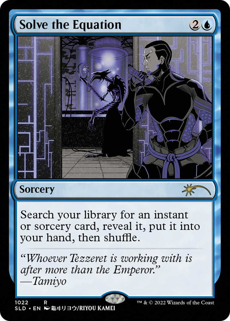Solve the Equation (SLD-1022) - Secret Lair Drop Foil - Premium MTG Single from Wizards of the Coast - Just $0.99! Shop now at Game Crave Tournament Store