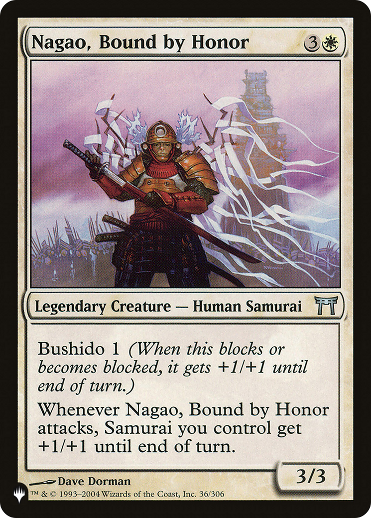 Nagao, Bound by Honor (PLIST-658) - The List - Premium MTG Single from Wizards of the Coast - Just $0.08! Shop now at Game Crave Tournament Store