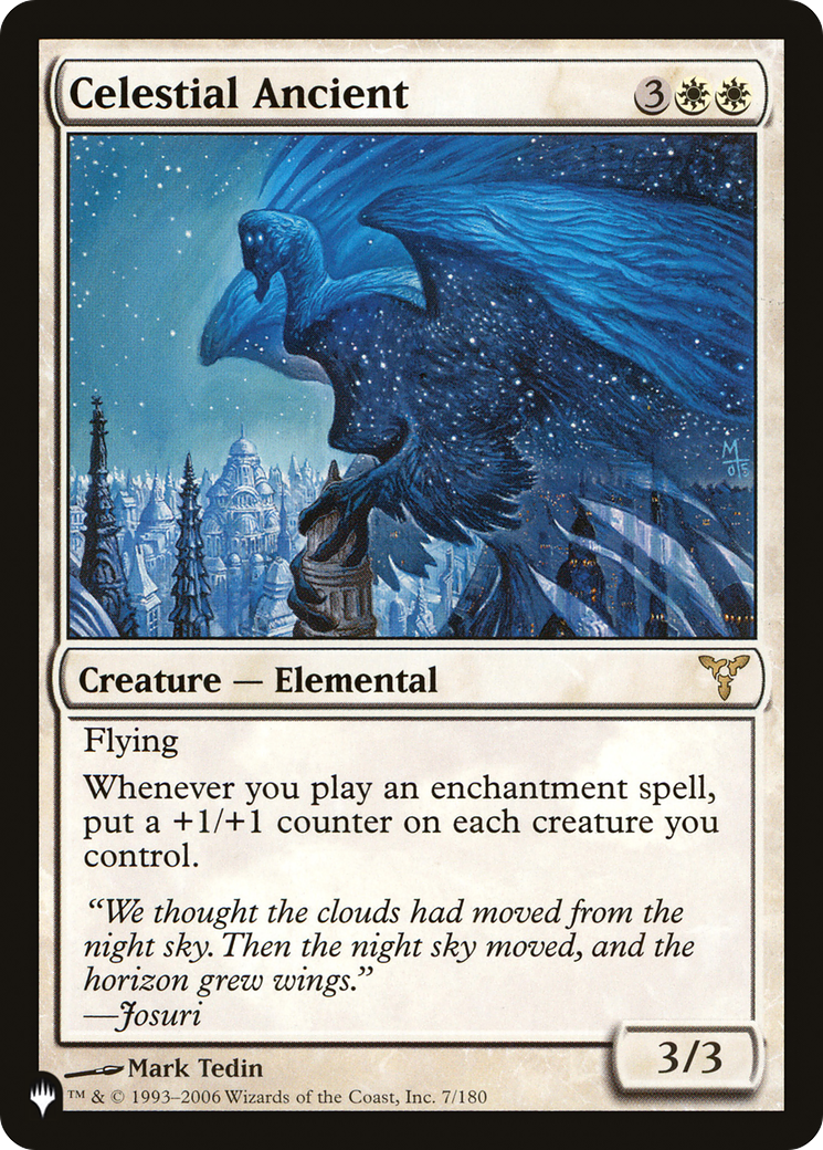 Celestial Ancient (PLIST-407) - The List - Premium MTG Single from Wizards of the Coast - Just $1.46! Shop now at Game Crave Tournament Store