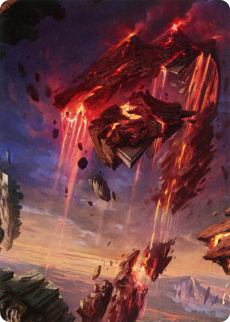 Mountain // Mountain (AZNR-017) - Zendikar Rising Art Series (Borderless) - Premium MTG Single from Wizards of the Coast - Just $0! Shop now at Game Crave Tournament Store