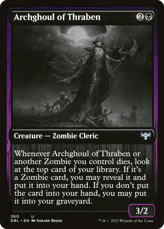 Archghoul of Thraben (DBL-360) - Innistrad: Double Feature - Premium MTG Single from Wizards of the Coast - Just $0.08! Shop now at Game Crave Tournament Store