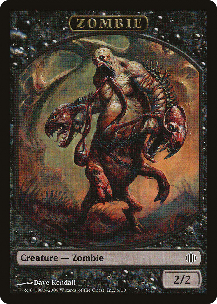 Zombie (TALA-005) - Shards of Alara Tokens - Premium MTG Single from Wizards of the Coast - Just $0.08! Shop now at Game Crave Tournament Store