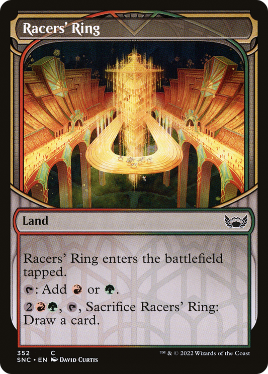 Racers' Ring (SNC-352) - Streets of New Capenna: (Showcase) Foil - Premium MTG Single from Wizards of the Coast - Just $0.25! Shop now at Game Crave Tournament Store