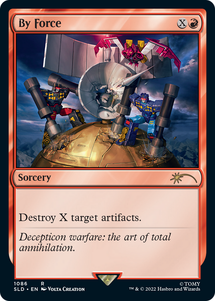 By Force (SLD-1086) - Secret Lair Drop - Premium MTG Single from Wizards of the Coast - Just $1.13! Shop now at Game Crave Tournament Store