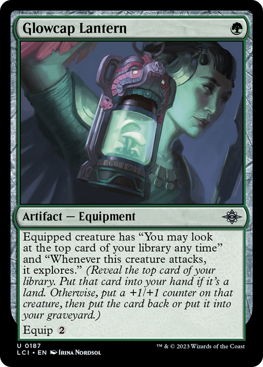 Glowcap Lantern (LCI-187) - The Lost Caverns of Ixalan - Premium MTG Single from Wizards of the Coast - Just $0.08! Shop now at Game Crave Tournament Store