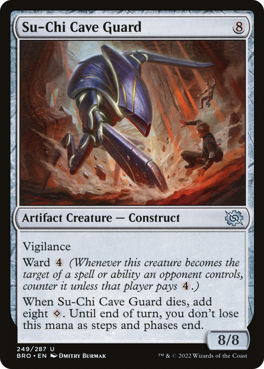 Su-Chi Cave Guard (BRO-249) - The Brothers' War - Premium MTG Single from Wizards of the Coast - Just $0.25! Shop now at Game Crave Tournament Store