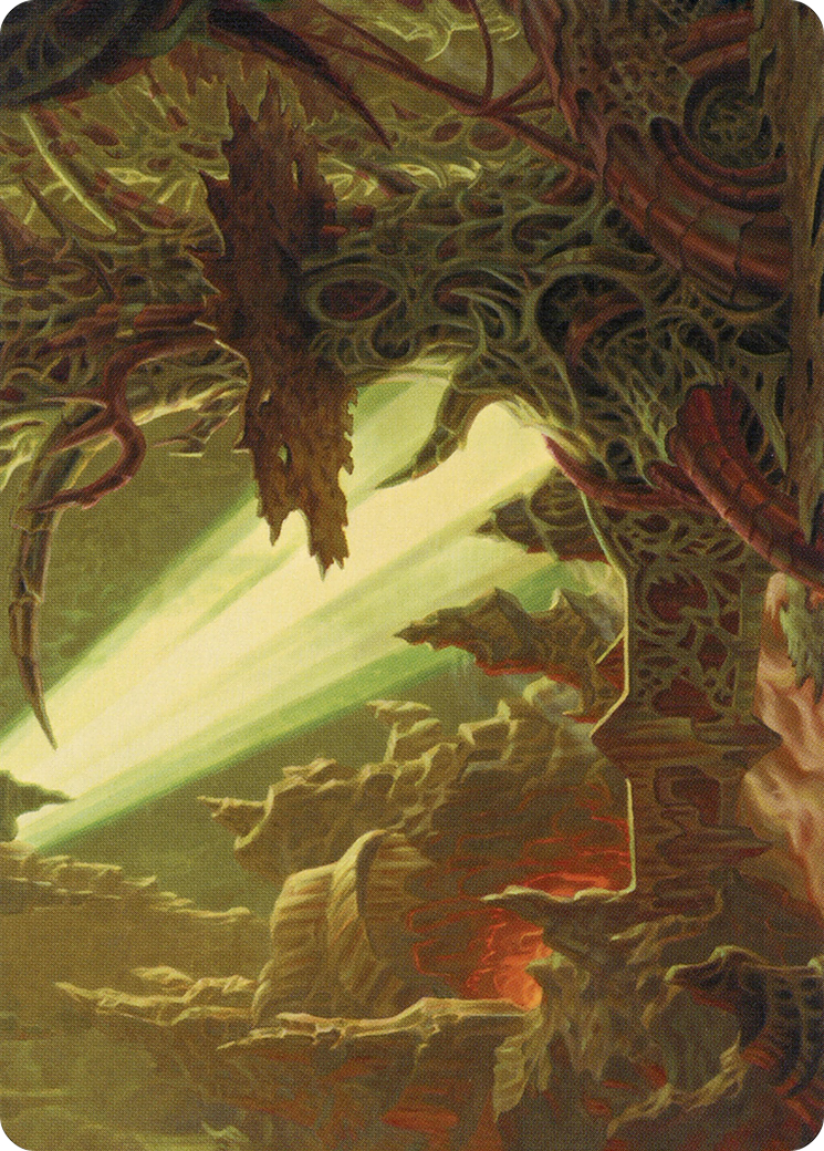 Darkmoss Bridge // Darkmoss Bridge (AMH2-072) - Modern Horizons 2 Art Series (Borderless) - Premium MTG Single from Wizards of the Coast - Just $0! Shop now at Game Crave Tournament Store