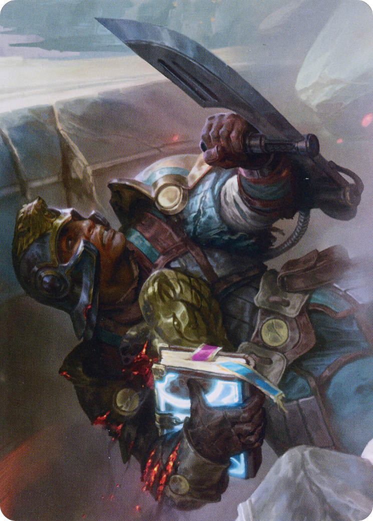 Retrieval Agent // Retrieval Agent (ABRO-011) - The Brothers' War Art Series (Borderless) Foil - Premium MTG Single from Wizards of the Coast - Just $0! Shop now at Game Crave Tournament Store