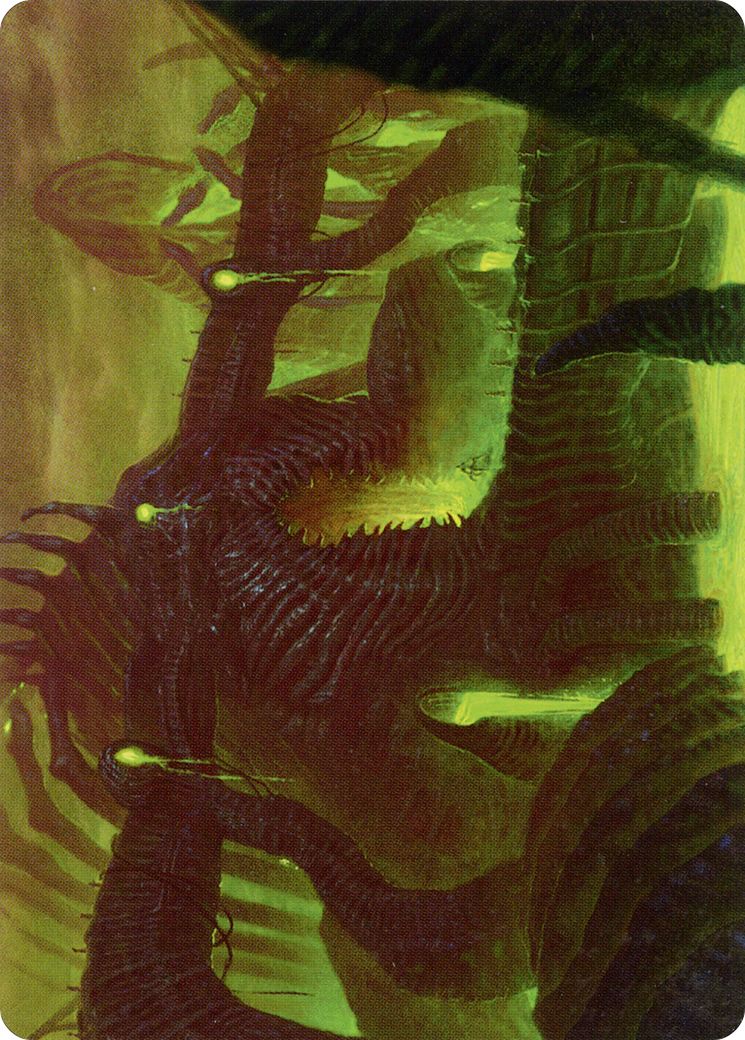 The Dross Pits // The Dross Pits (AONE-058) - Phyrexia: All Will Be One Art Series (Borderless) - Premium MTG Single from Wizards of the Coast - Just $0! Shop now at Game Crave Tournament Store