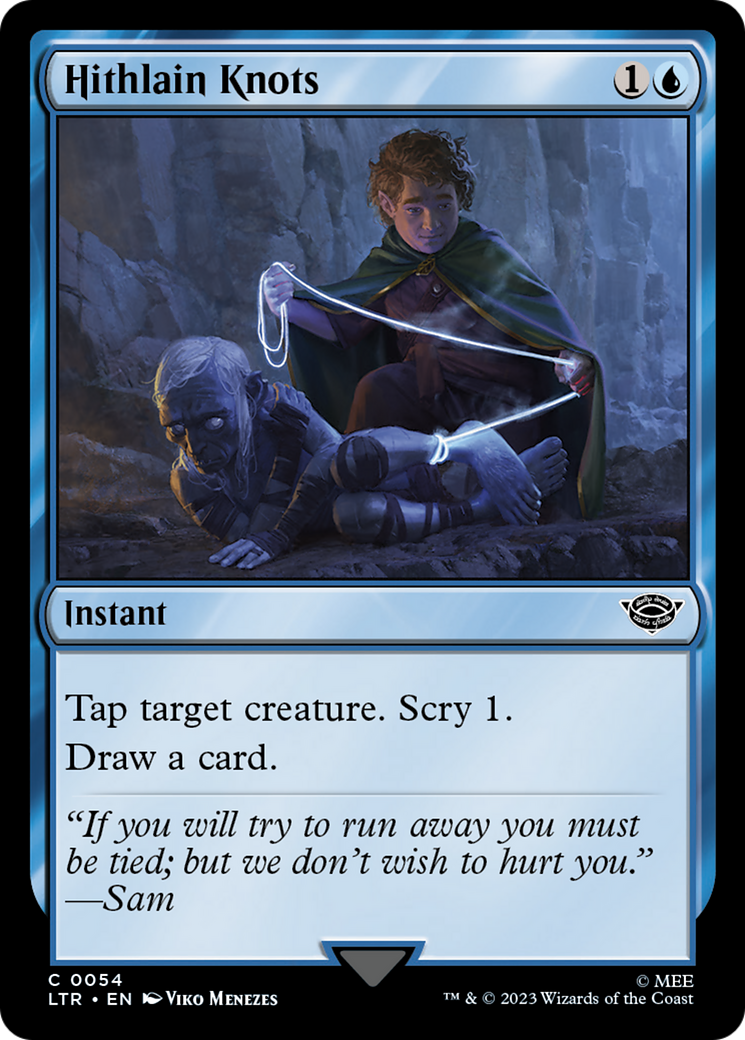 Hithlain Knots (LTR-054) - The Lord of the Rings: Tales of Middle-earth - Premium MTG Single from Wizards of the Coast - Just $0.25! Shop now at Game Crave Tournament Store