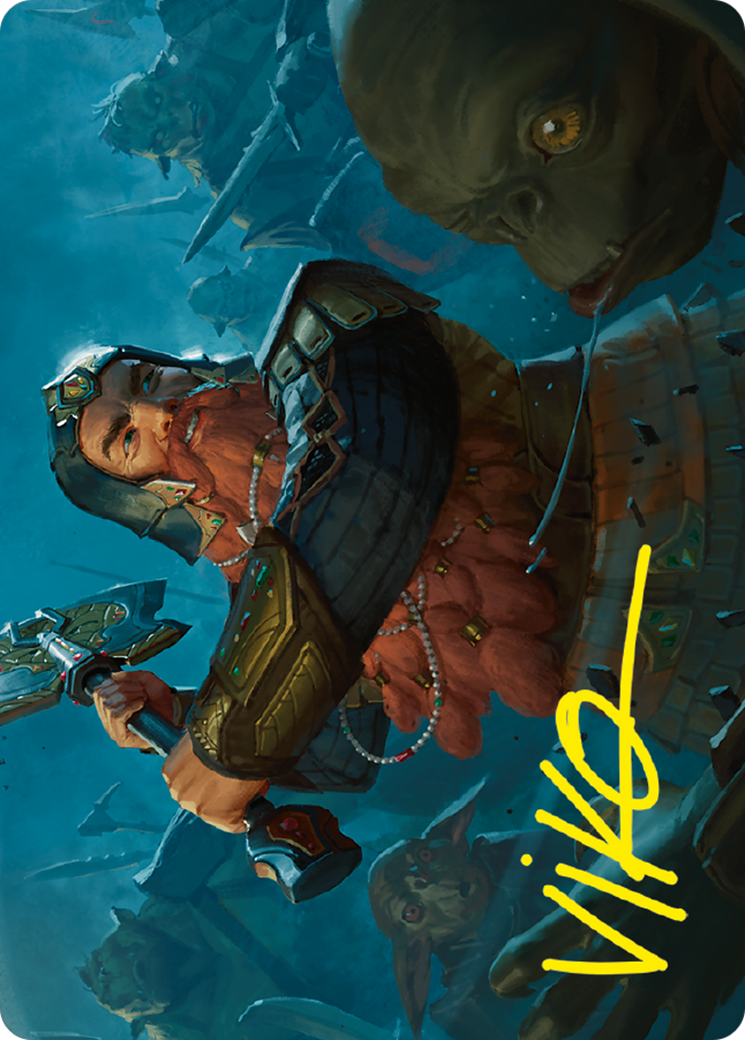Gimli, Counter of Kills // Gimli, Counter of Kills (ALTR-010) - Tales of Middle-earth Art Series (Borderless) Foil - Premium MTG Single from Wizards of the Coast - Just $0! Shop now at Game Crave Tournament Store