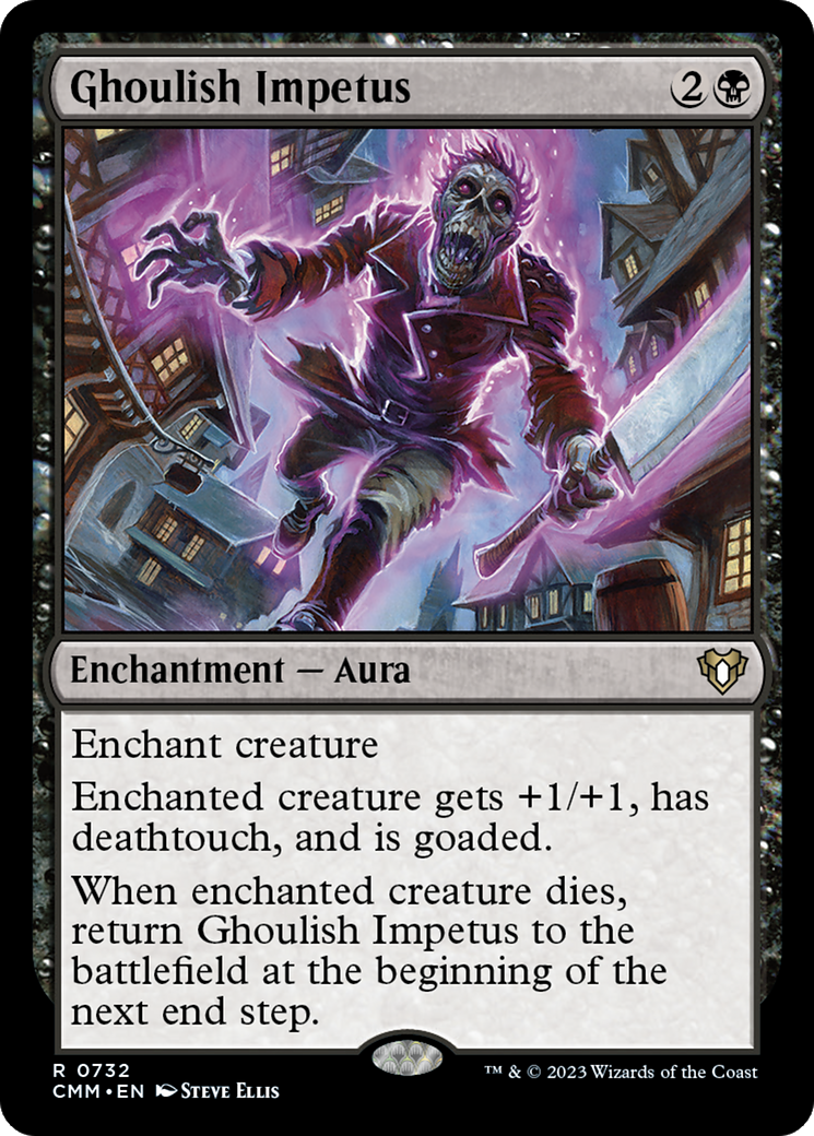 Ghoulish Impetus (CMM-732) - Commander Masters - Premium MTG Single from Wizards of the Coast - Just $1.31! Shop now at Game Crave Tournament Store