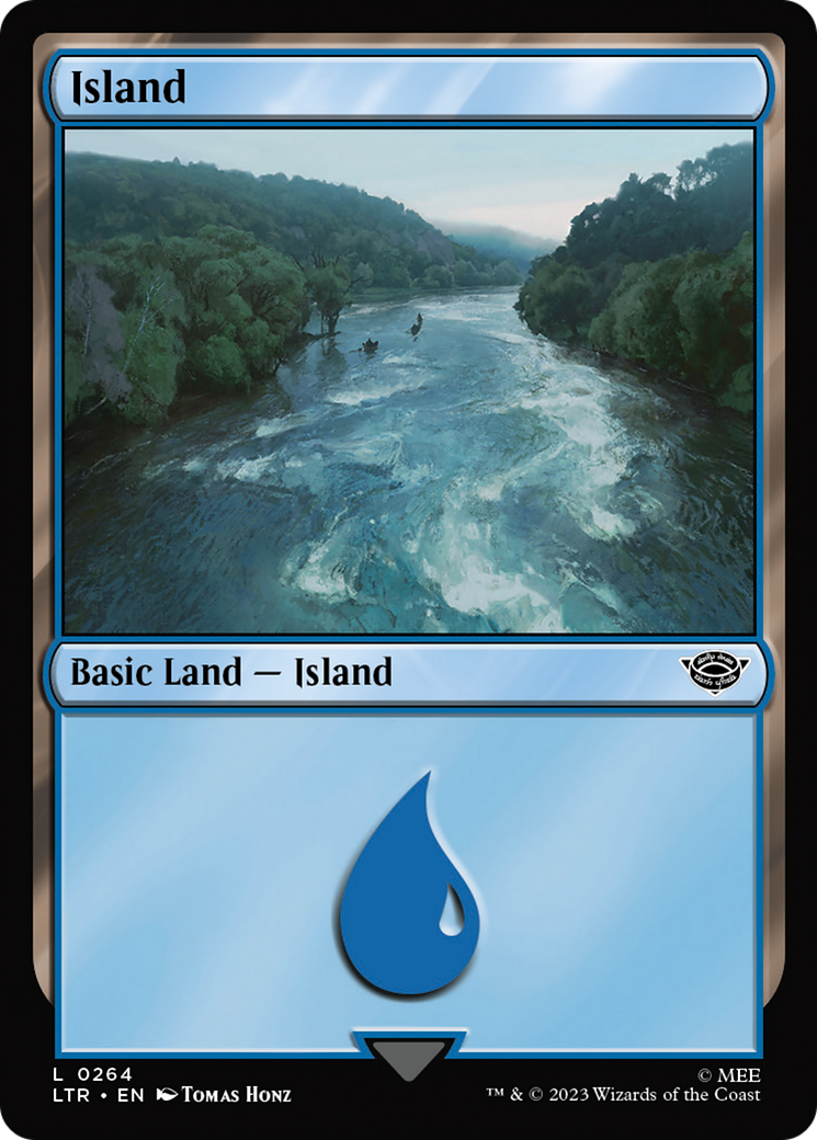 Island (LTR-264) - The Lord of the Rings: Tales of Middle-earth - Premium MTG Single from Wizards of the Coast - Just $0.25! Shop now at Game Crave Tournament Store