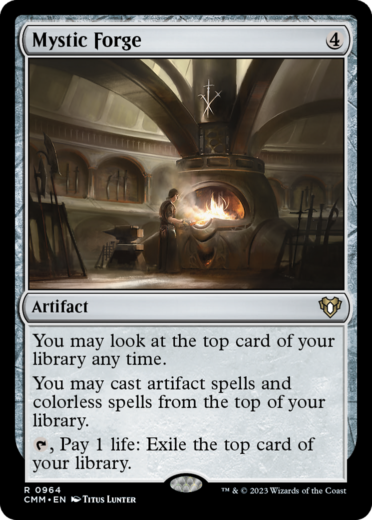 Mystic Forge (CMM-964) - Commander Masters - Premium MTG Single from Wizards of the Coast - Just $0.32! Shop now at Game Crave Tournament Store