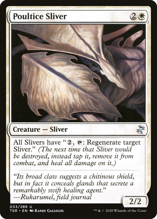 Poultice Sliver (TSR-033) - Time Spiral Remastered - Premium MTG Single from Wizards of the Coast - Just $0.08! Shop now at Game Crave Tournament Store