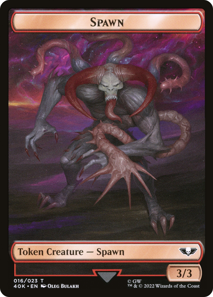Spawn (T40K-016) - Warhammer 40,000 Tokens - Premium MTG Single from Wizards of the Coast - Just $0! Shop now at Game Crave Tournament Store