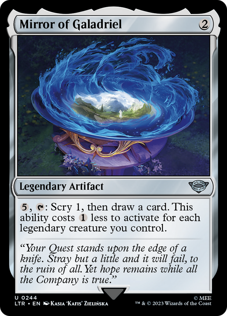 Mirror of Galadriel (LTR-244) - The Lord of the Rings: Tales of Middle-earth - Premium MTG Single from Wizards of the Coast - Just $0.25! Shop now at Game Crave Tournament Store
