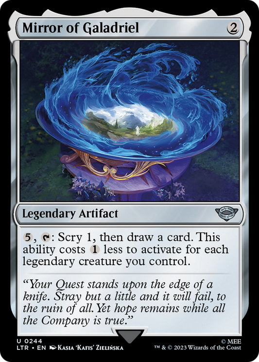 Mirror of Galadriel (LTR-244) - The Lord of the Rings: Tales of Middle-earth - Premium MTG Single from Wizards of the Coast - Just $0.25! Shop now at Game Crave Tournament Store