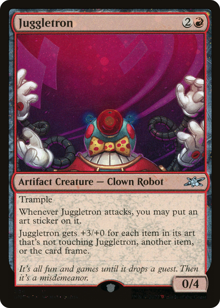 Juggletron (UNF-399) - Unfinity Foil - Premium MTG Single from Wizards of the Coast - Just $0.08! Shop now at Game Crave Tournament Store